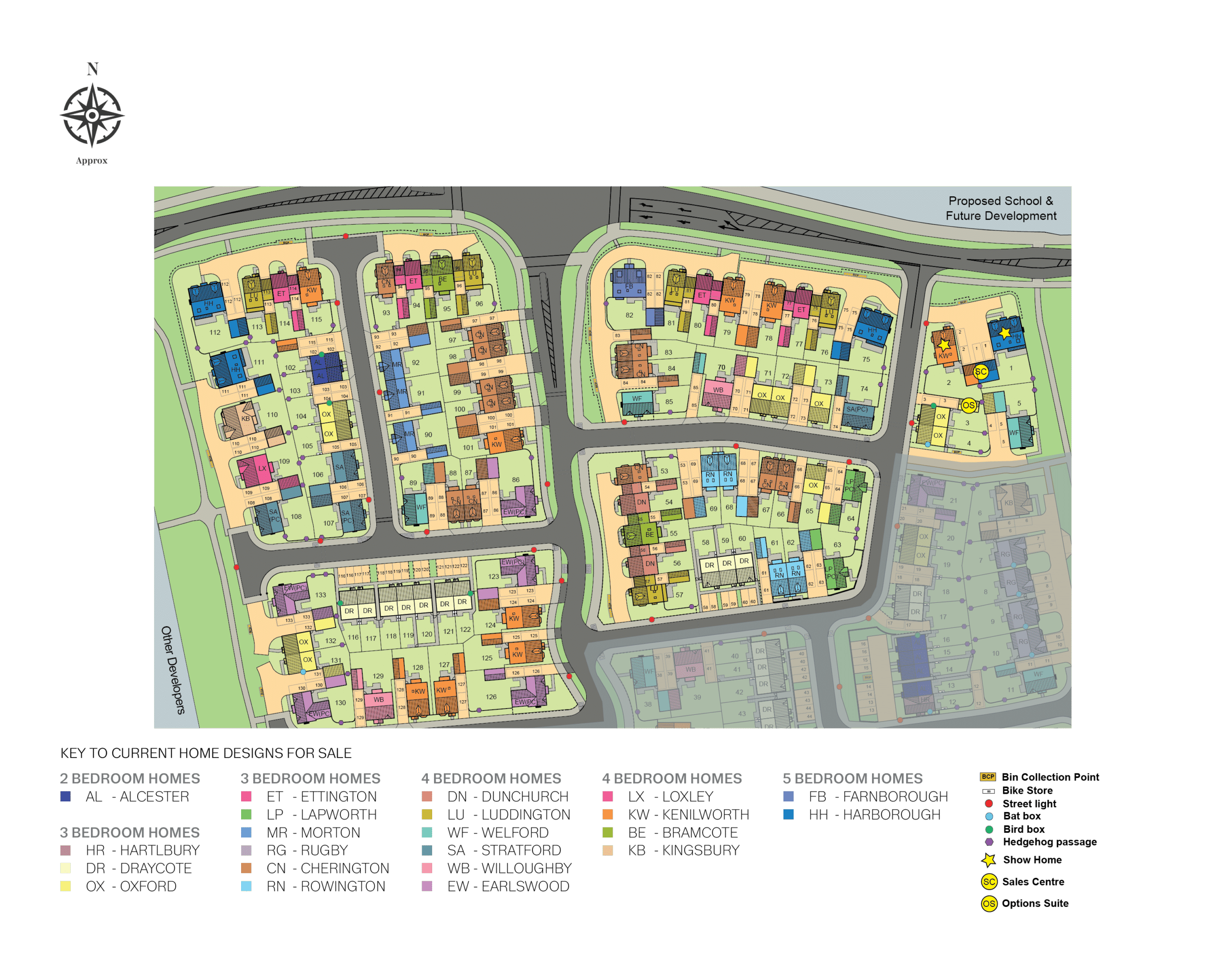 Houlton site plan