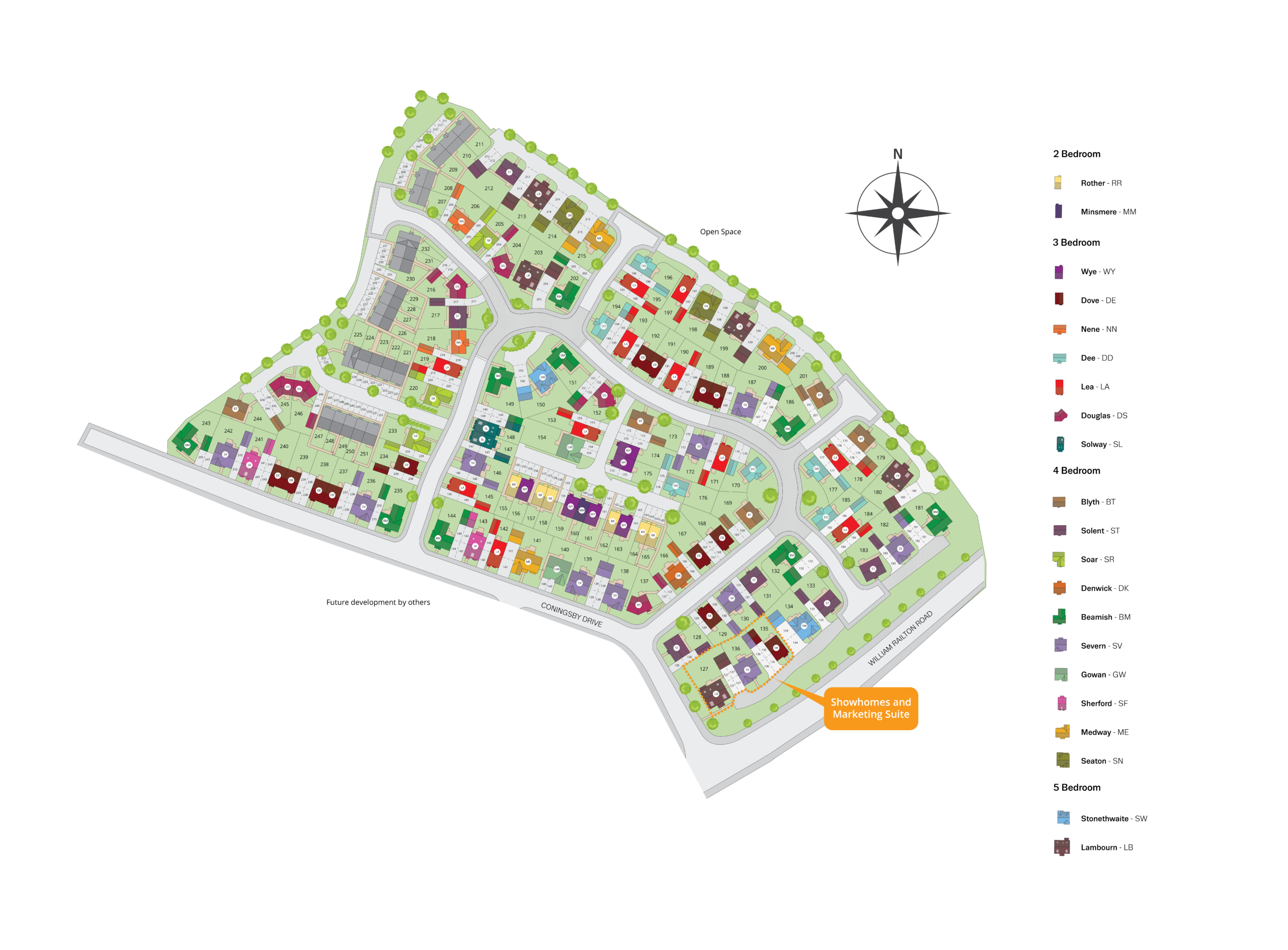 Garendon Park site plan