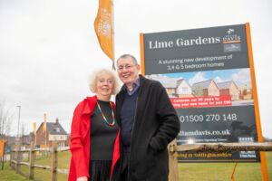 Andrew & Maggie at Lime Gardens Sutton Bonnington