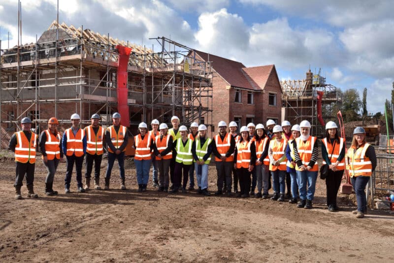 Housebuilder Helps PHD Students